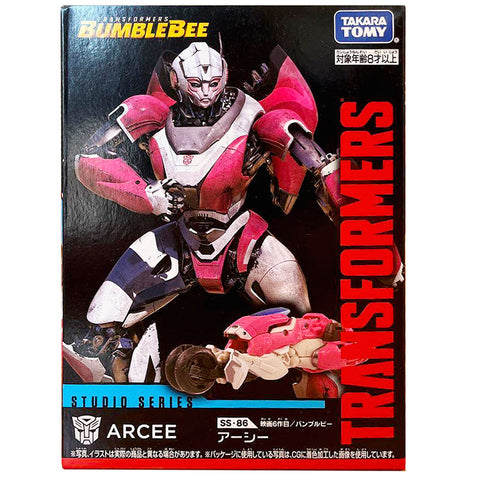 Transformers Movie Studio Series SS-86 Arcee deluxe cybertronian bumblebee film takaratomy japan box package front