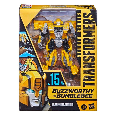 Transformers Movie Studio Series Buzzworthy 15-BB Deluxe Bumblebee & Charlie Box package Front