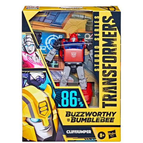 Transformers Movie Studio Series 86-13-BB Cliffjumper deluxe buzzworthy bumblebee box package front