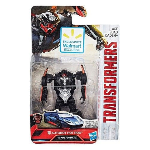 Transformers The Last Knight Autobots: Unite Legion Class Hot Rod box package