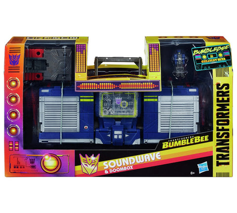 Transformers Movie Soundwave and Doombox packaging Sealed