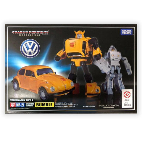 Transformers Masterpiece MP-21 Bumblebee and Spike Reissue Box