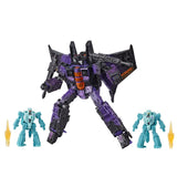 Transformers Netflix War for Cybertron Voyager Hotlink heartburn heatstroke giftset robot toy