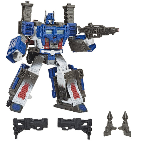 Transformers Netflix War for Cybertron Leader Ultra Magnus Robot Toy Accessories