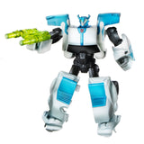 Transformers Prime Cyberverse Legion Class 2 014 Tailgate Autobot Commando Robot Toy Stock Photo