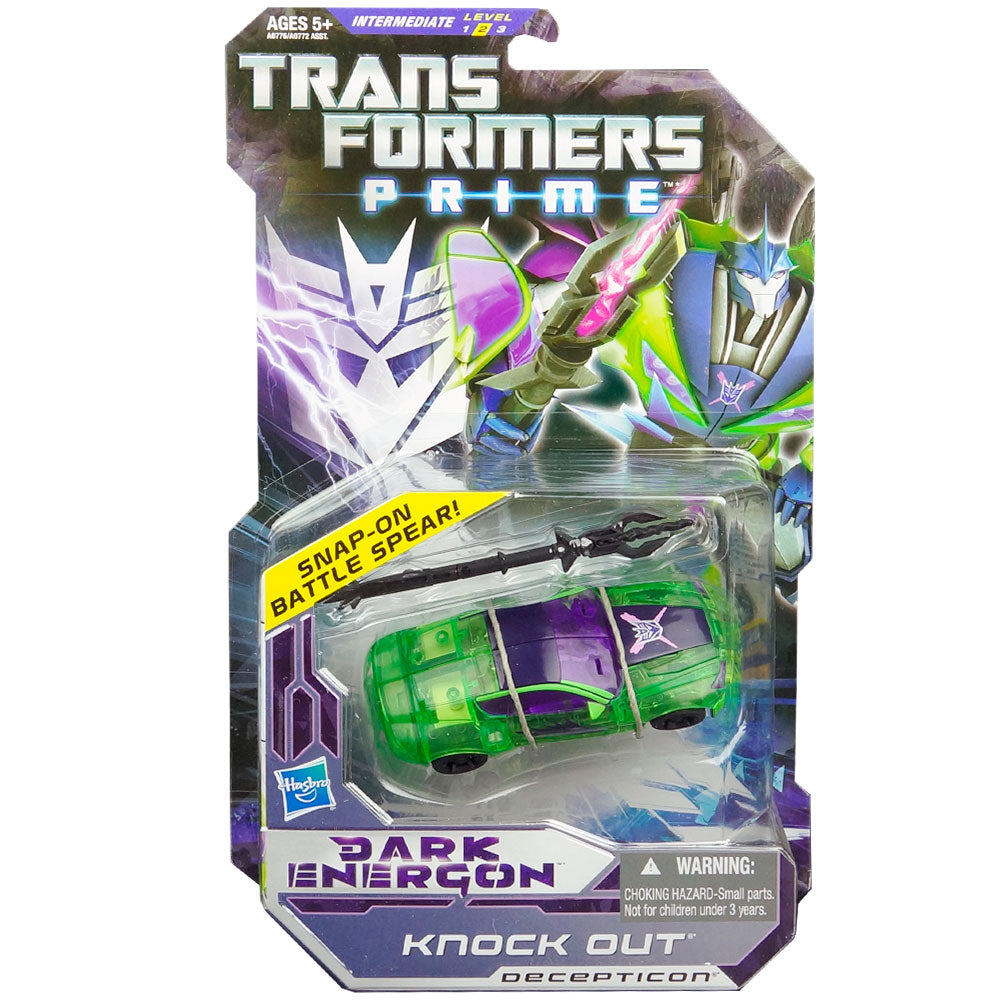 New Knock Out Transformers Prime Hasbro Deluxe Action Figure Non