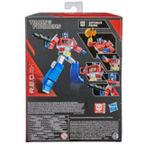 Transformers R.E.D. Series G1 Optimus Prime 6-inch box package back