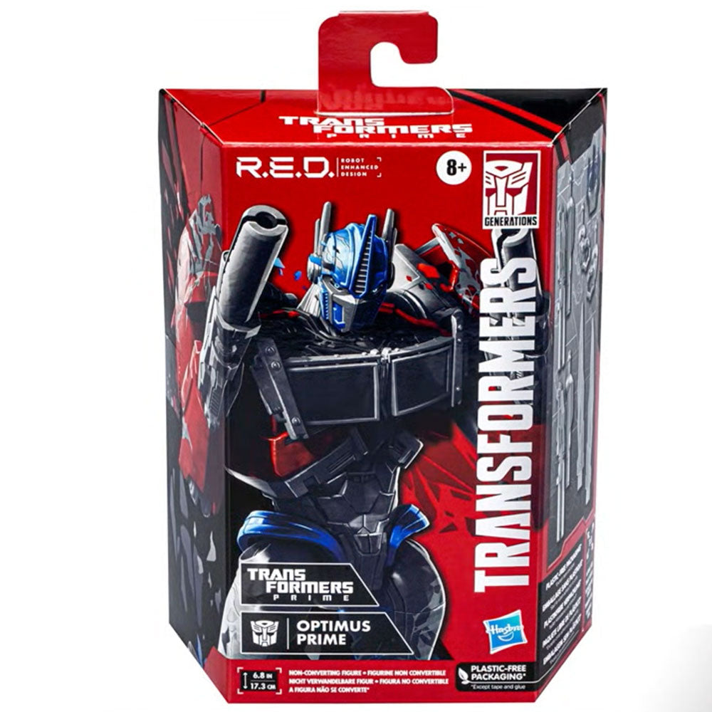 Transformers R.E.D. Series Prime Optimus Prime - 6-inch