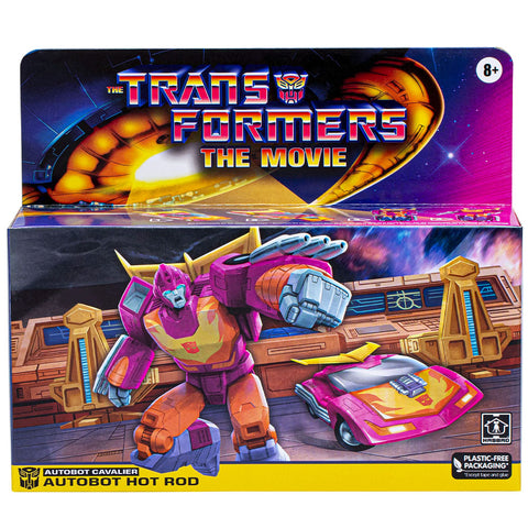 Transformers Retro TF:TM G1 Hot Rod (Pink)