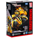 Transformers Studio Series +01 Gamer Edition Bumblebee deluxe war for cybertron video game high moon studios box package front angle