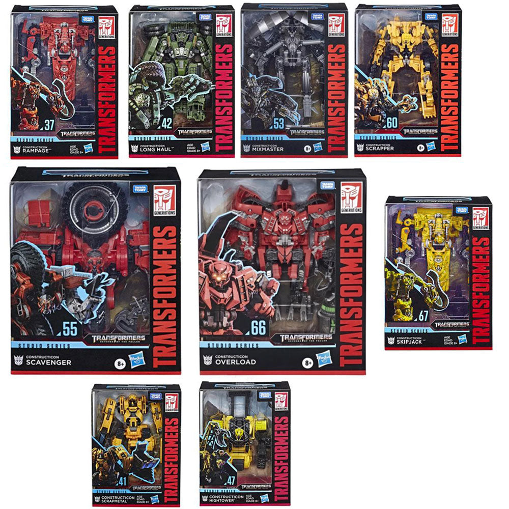 Transformers Studio Series ROTF Devastator Bundle of 9 Combiner