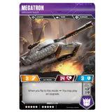 Transformers TCG Card Game Wave 2 Megatron Arrogant Ruler Back Tank