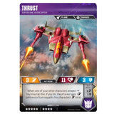 Transformers TCG Card Game Thrust Supersonic Interceptor Jet Vehicle