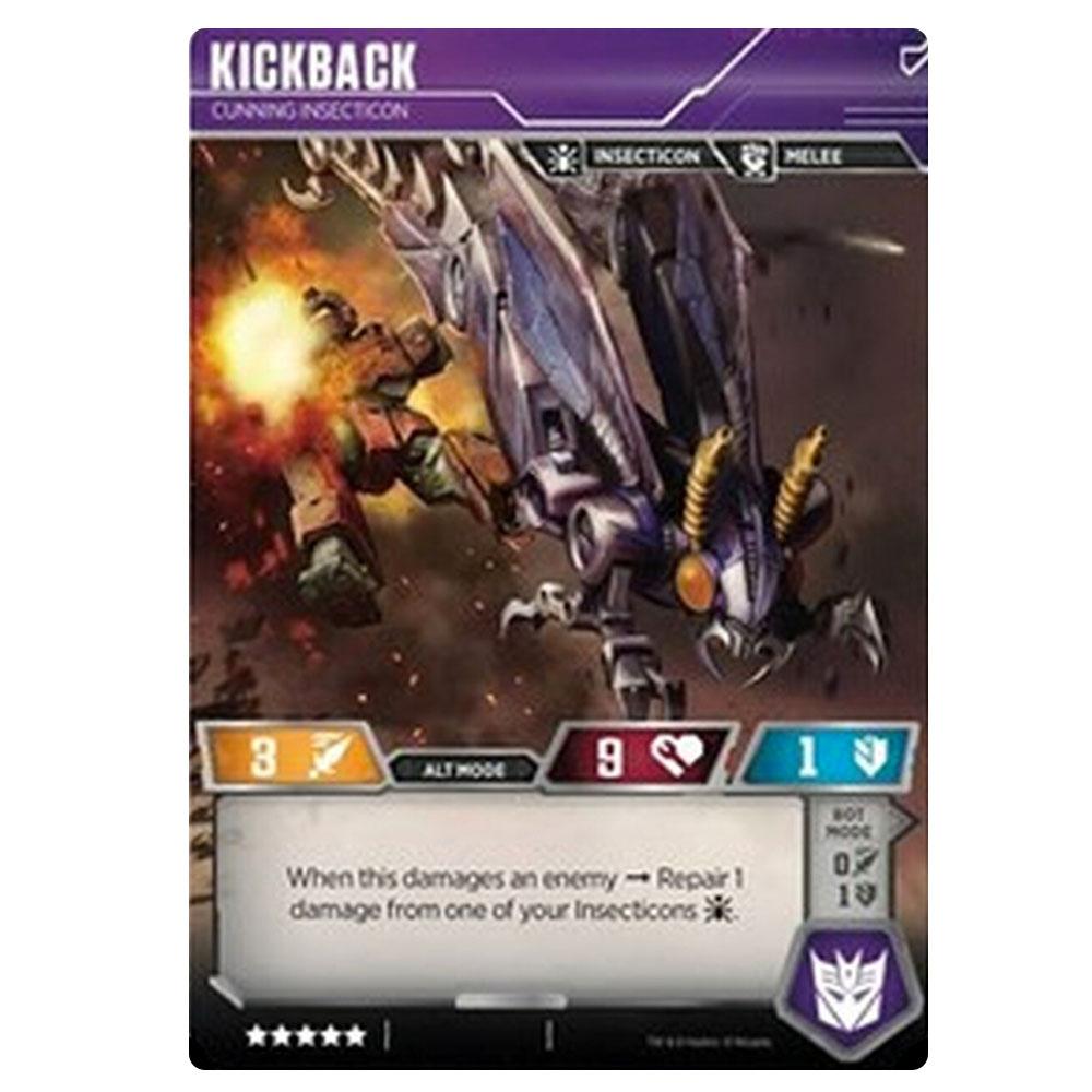 Transformers TCG Kickback Cunning Insecticon - Character Card Transformers TCG Kickback Cunning Insecticon - Character Card