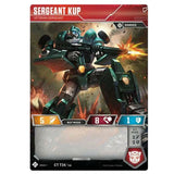 Transformers TCG Card Game Sergeant Kup Veteran Robot Front