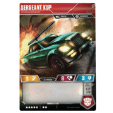 Transformers TCG Card Game Sergeant Kup Veteran Car Back