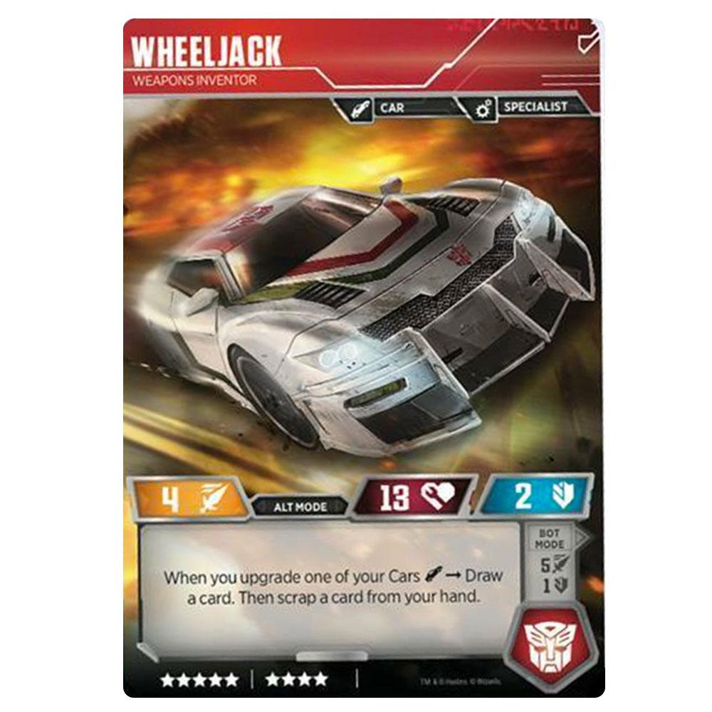 Transformers TCG Wheeljack Weapons Inventor - Character Card
