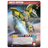 Transformers Trading Card Game TCG Titan Character Card Omega Surpreme Autobot Defense Base Lootcreate Exclusive Robot