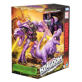 Transformers War for Cybertron WFC-K10 Leader Megatron Beast box package front angle