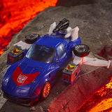 Transformers War for Cybertron Kingdom WFC-K26 Deluxe Tracks G1 flying car Toy photo