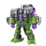 Transformers Earthrise ER EX-07 Deluxe Quintesson Allicon Japan TakaraTomy Mall Exclusive alligator robot blue snout robot toy front