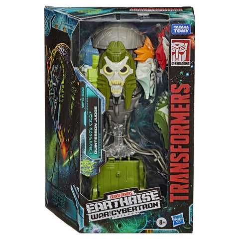 Transformers War for Cybertron Earthrise WFC-E22 Voyager Quintesson Judge Box Package Front