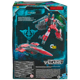 Transformers War for Cybertron Earthrise WFC-E26 Thrust Voyager box package back