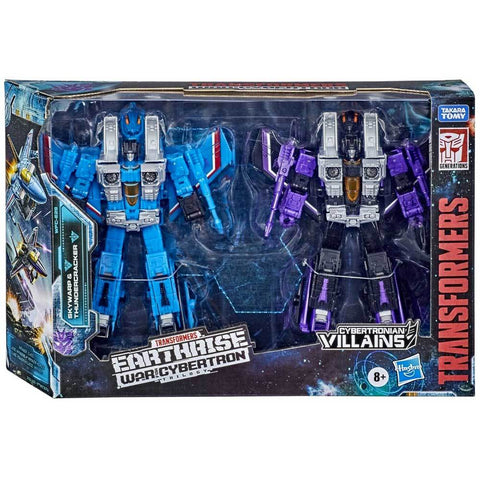 Transformers Earthise WFC-E29 Skywarp & Thundercracker - Voyager 2-Pack