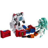 Transformers War for Cybertron Earthrise Galactic Odyssey Collection Paradron Medics Deluxe Ratchet Lifeline 2pack Diorama