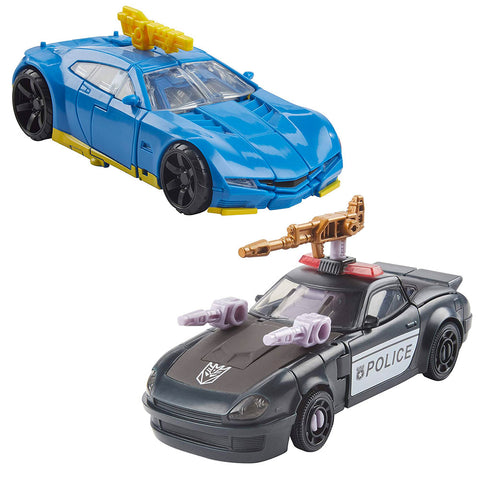 Transformers War For Cybertron Earthrise Galactic Odyssey Collection Dominus Criminal Pursuit Barricade & Punch-Countpunch - 2-Pack