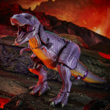 Transformers War for Cybertron Kingdom WFC-K10 Leader Beast Wars Megatron Purple Dinosaur Toy Photo