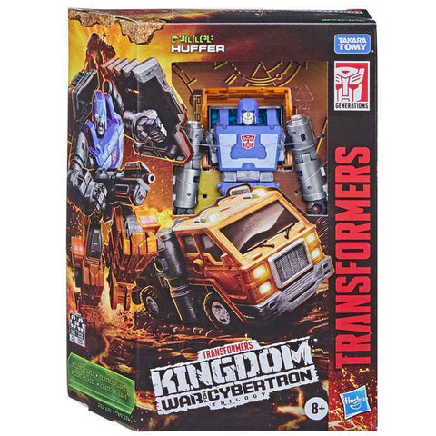 Transformers War for Cybertron WFC-K16 Deluxe Huffer box package front