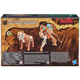 Transformers War for Cybertron Kingdom Golden Disk Collection Mutant Tigatron Voyager AMazon Exclusive Box package back