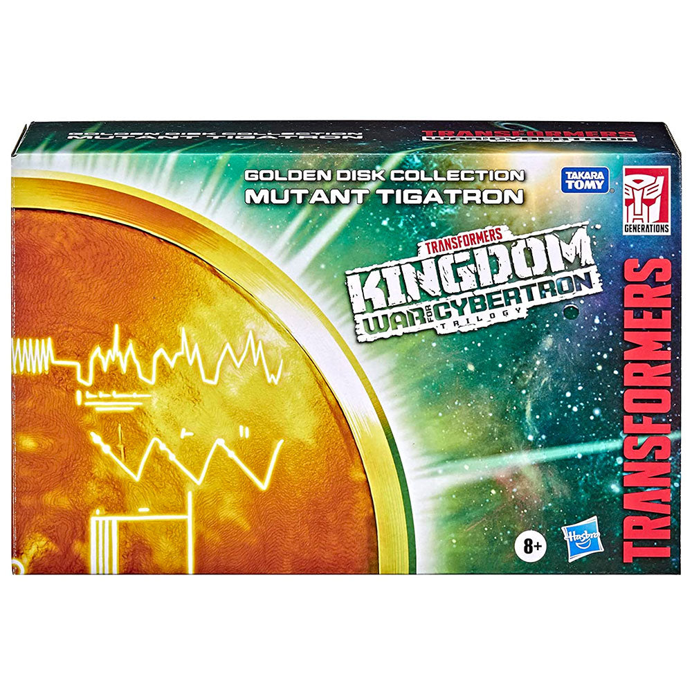 Transformers Kingdom Golden Disk Collection Orange Mutant