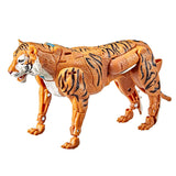 Transformers War for Cybertron Kingdom Golden Disk Collection Mutant Tigatron Voyager Amazon Exclusive Orange Tiger toy