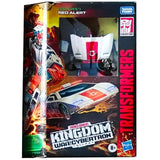 Transformers War for Cybertron Kingdom WFC-K44 Deluxe Red Alert walgreens exclusive box package front photo leak
