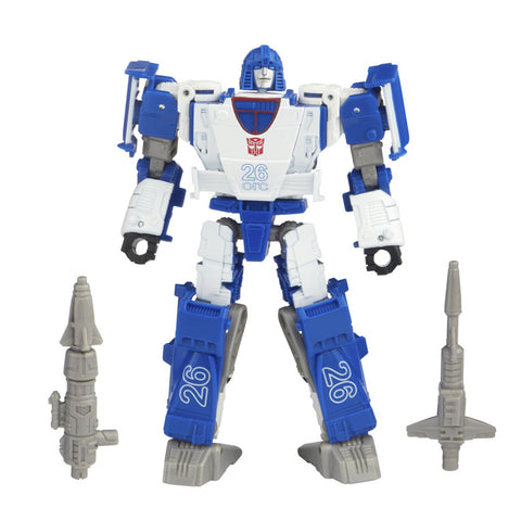 Transformers War for Cybertron Kingdom WFC-K40 Battle Across Time Collection Autobot Mirage Deluxe robot toy accessories