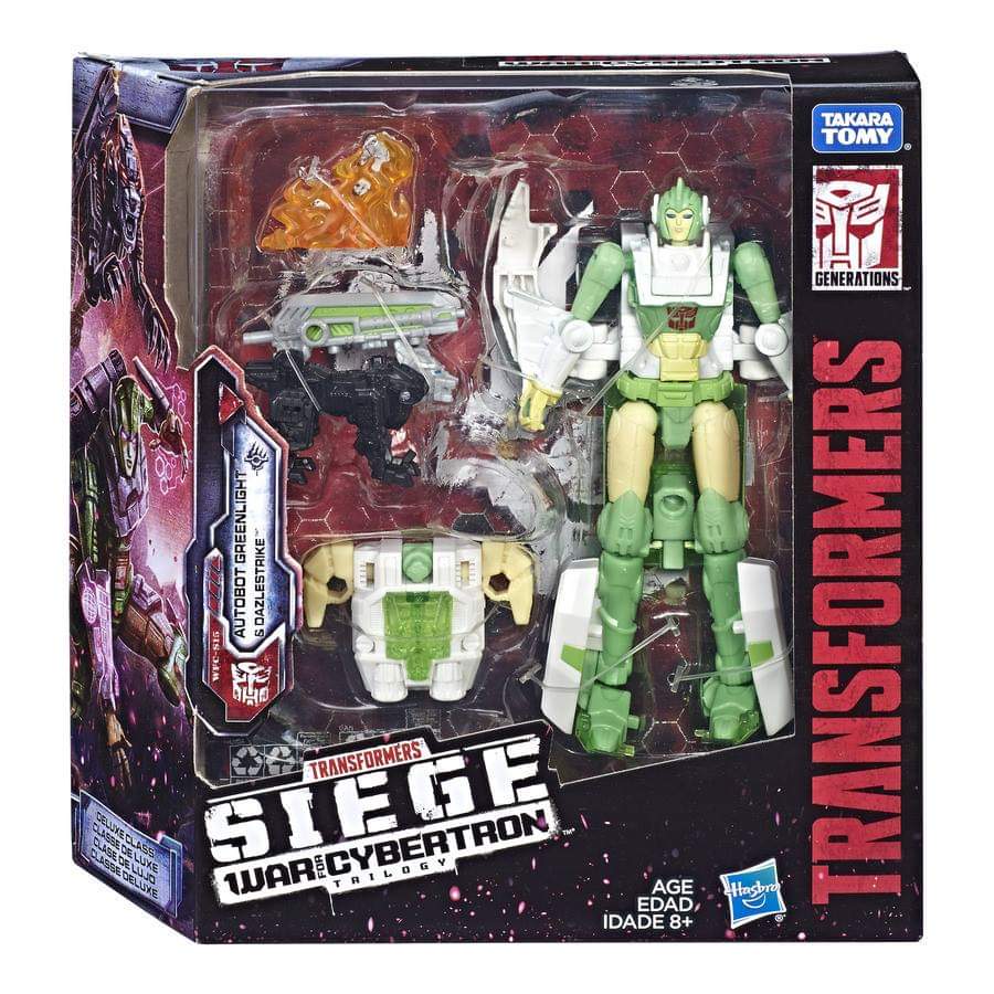 トランスフォーマー シージ オートボット グリーンライト＆ダズルストライク Transformers Siege WFC-S15 Autobot Greenlight & Dazlestrike