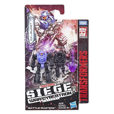 Transformers War for Cybertron Siege WFC-S30 Battle Master Caliburst Box Packaging