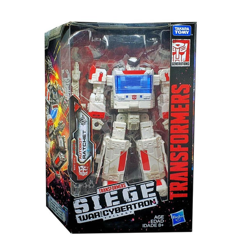 Transformers War for Cybertron Siege WFC-S34 Ratchet Box Package
