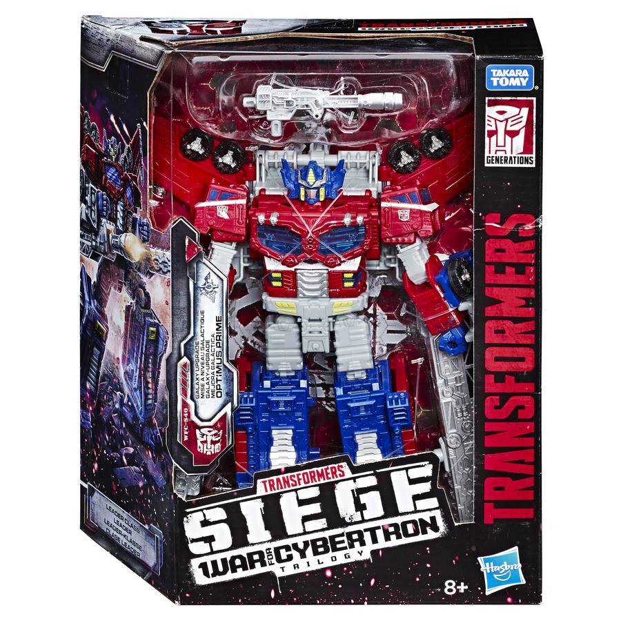 Transformers Siege WFC-S40 Galaxy Upgrade Optimus Prime Leader