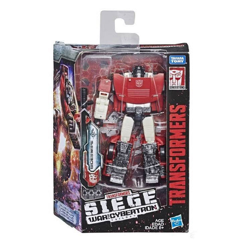 Transformers War for Cybertron Siege WFC-7 Deluxe Sideswipe Box Package