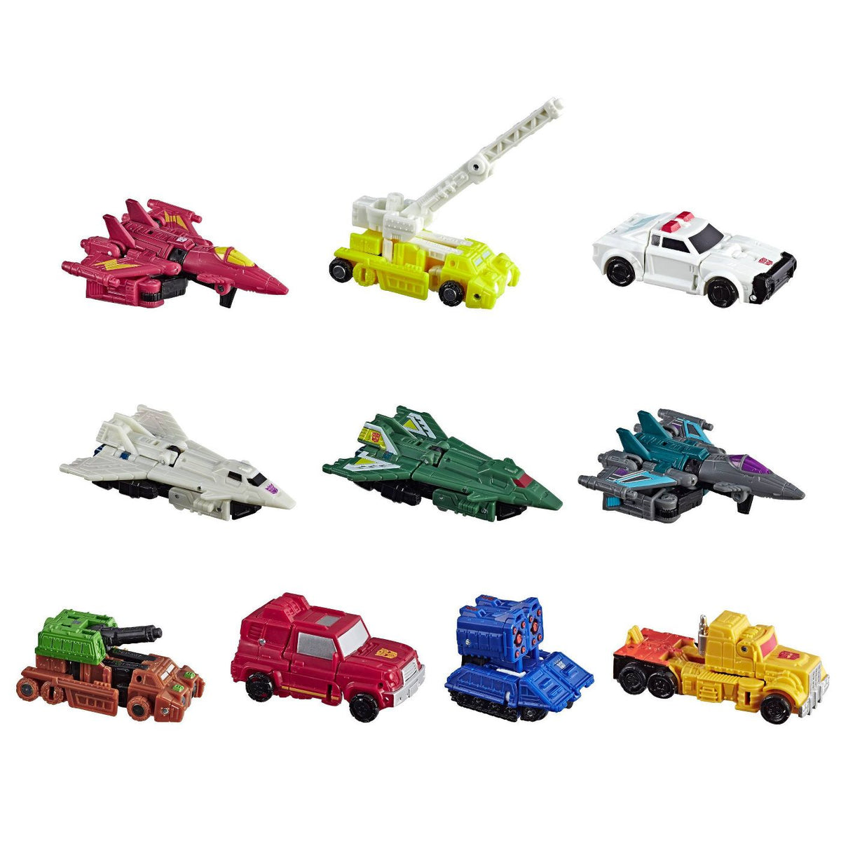 Transformers Siege Autobot vs. Decepticon Micromaster 10-pack - Giftset Transformers Siege Autobot vs. Decepticon Micromaster 10-pack - Giftset