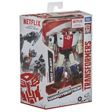 Transformers War for Cybertron Trilogy Netflix Deluxe Red Alert Box Package Angle