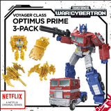 Transformers Netflix War For Cybertron Trilogy Optimus Prime - Voyager 3-pack