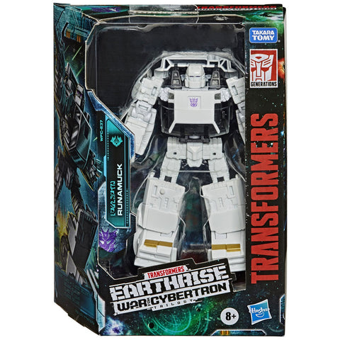 Transformers war for cybertron wfc-E37 deluxe runamuck box package front