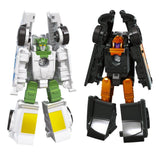 Transformers War for Cybertron: Earthrise WFC-E3 Micromaster Hot Rod Patrol Trip-Up & Big Daddy Robot Render