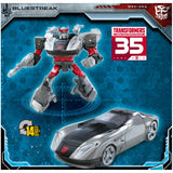 Transformers 35th Anniversary Siege Deluxe Bluestreak Packaging back side