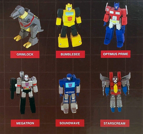 Prexio Transformers Figurines