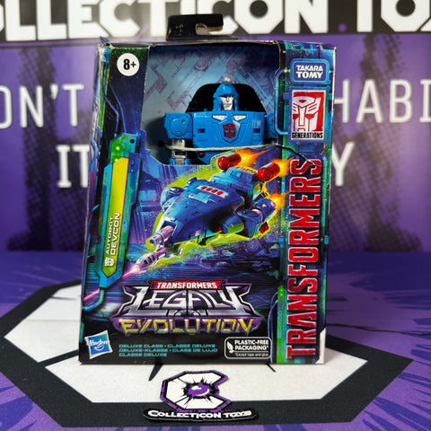 Transformers Generations Legacy Evolution Autobot Devcon deluxe box package front photo collecticon